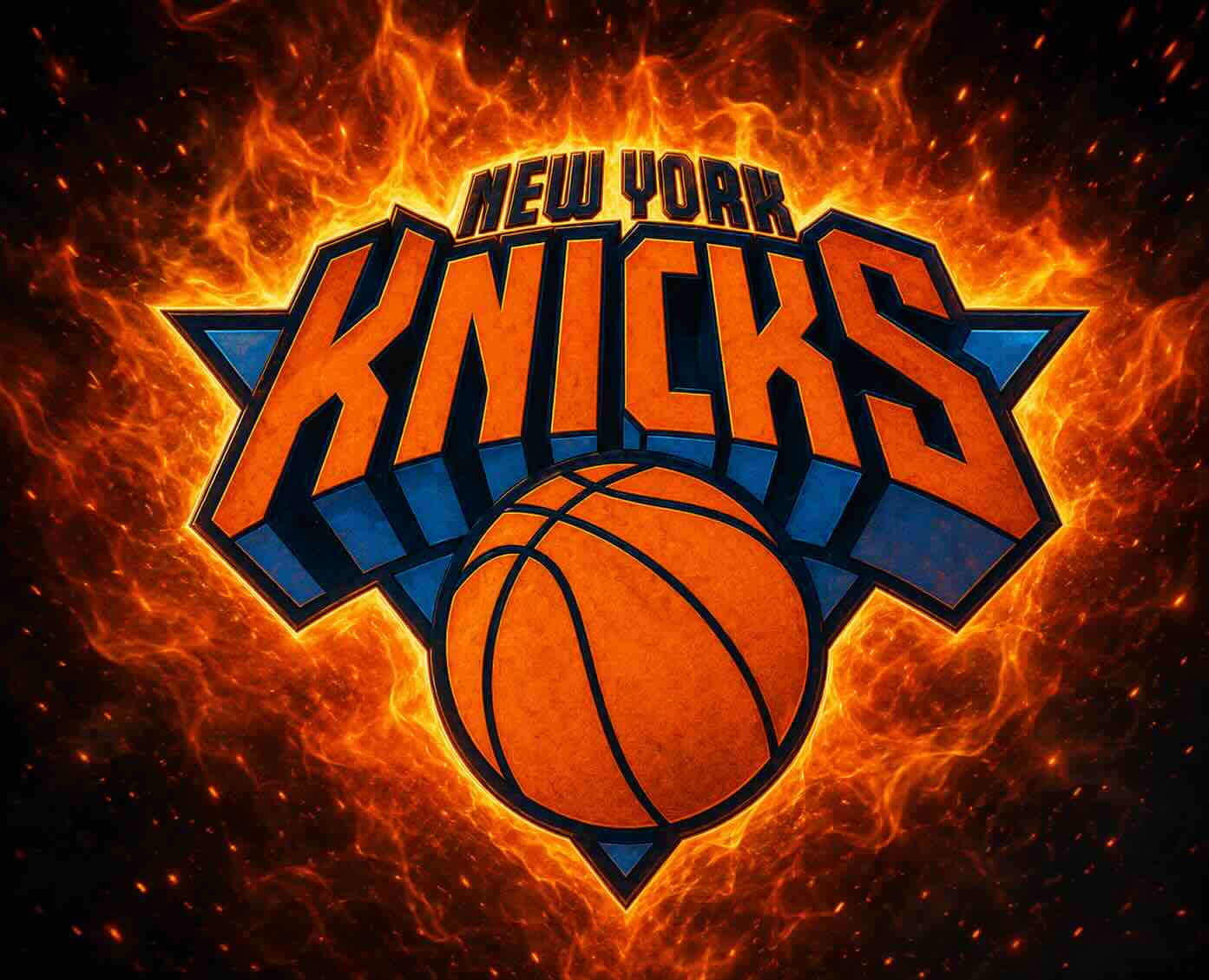 New York Knicks on fire